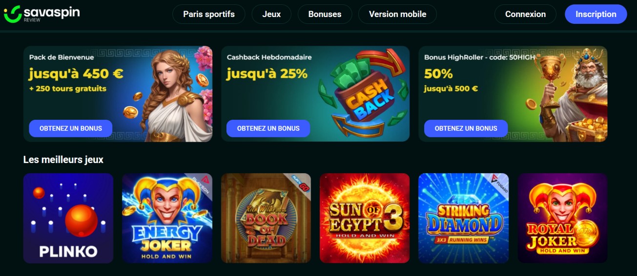 Savaspin Casino