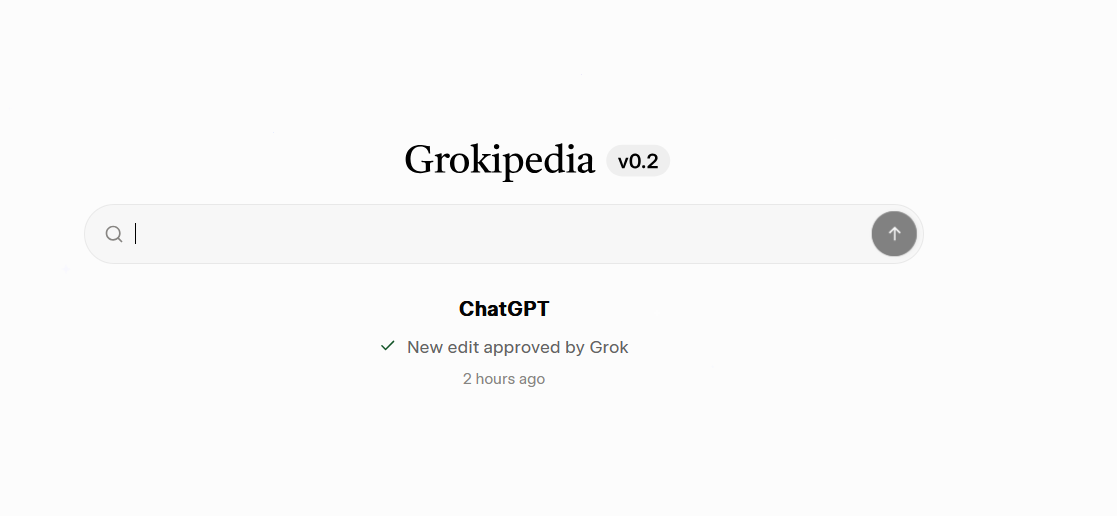 Grokipedia